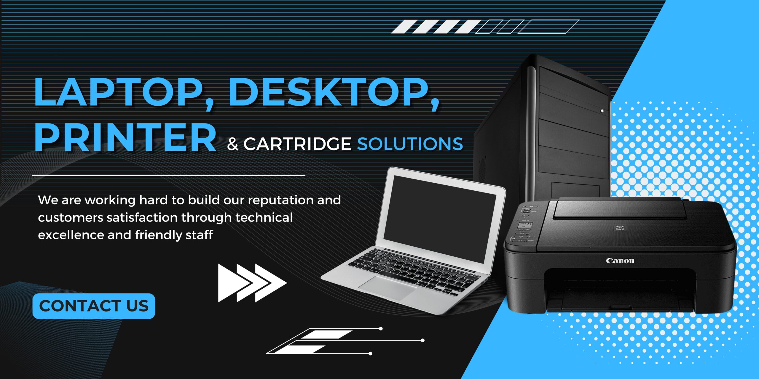 Laptop sales and repair service